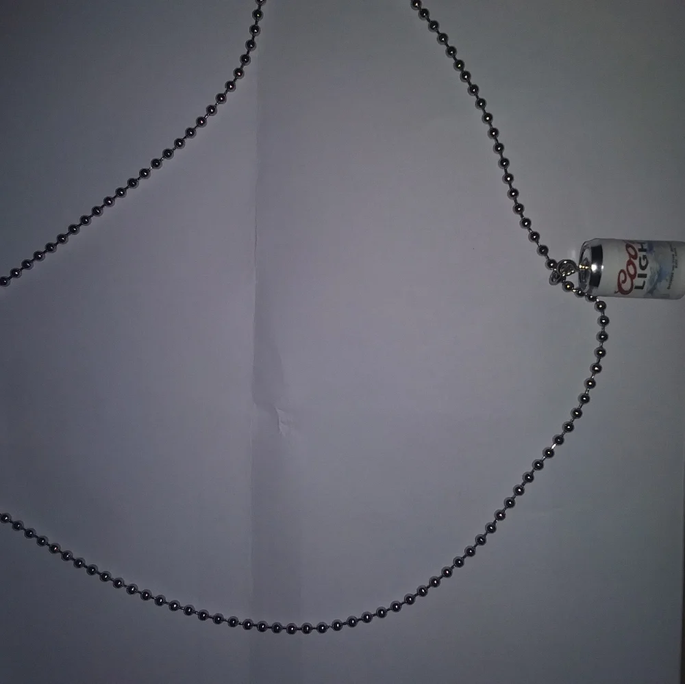 Coors Light Necklace